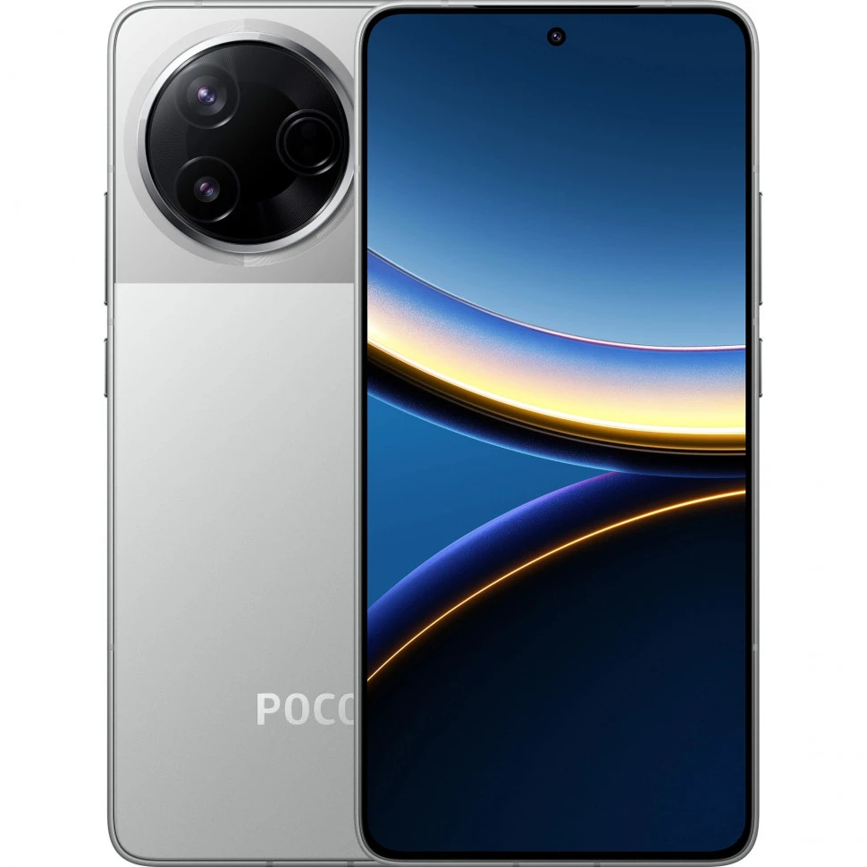 Смартфон Xiaomi POCO F7 Pro 12/256GB Серый (Silver)