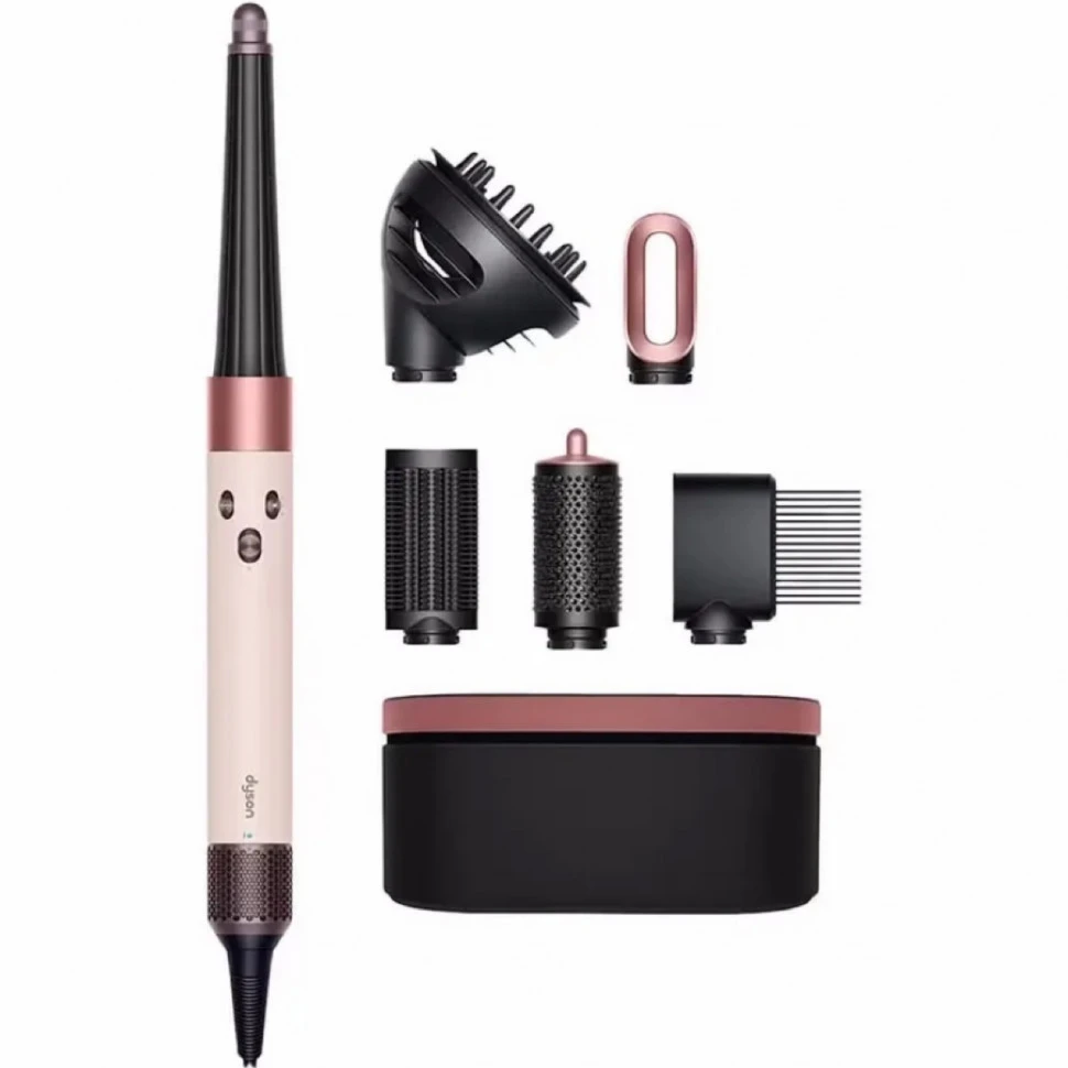 Стайлер Dyson Airwrap ID HS08 Curly+Coily Diffuse Ceramic Pink/Rose Gold (Вилка EU)