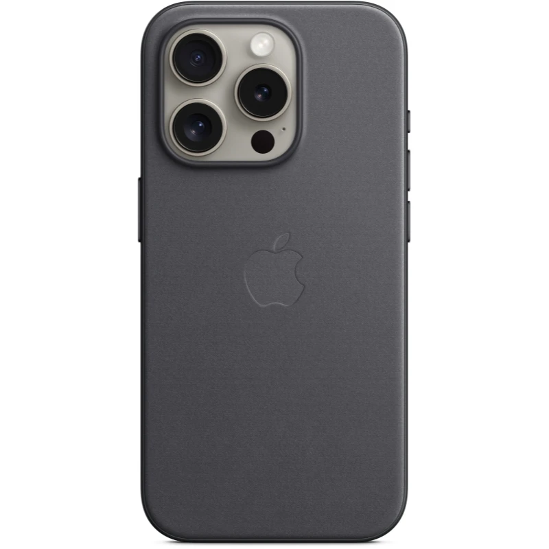 Чехол защитный Apple FineWoven Case with MagSafe для iPhone 15 Pro Black