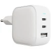 Сетевое зарядное устройство VLP G-Charge 65W 2xUSB-С+USB-A PD QC Белый