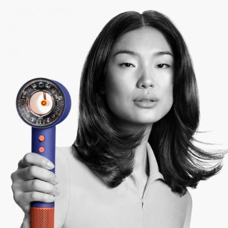 Фен Dyson Supersonic Nural HD16 Vinca Blue/Topaz Orange (Вилка CN)