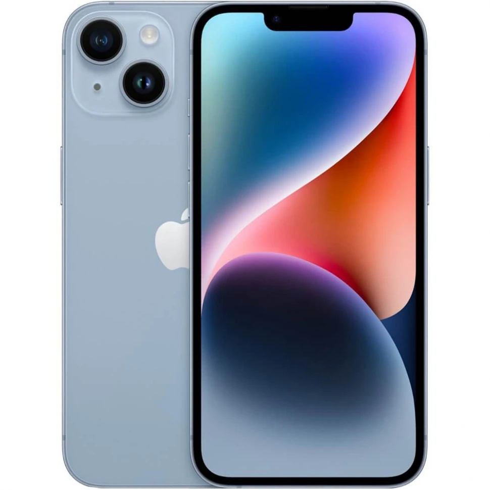 Смартфон Apple iPhone 14 128GB Синий (Blue) DualSim