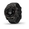 Умные часы Garmin Fenix 7 Pro 47mm SOLAR Sapphire Carbon Gray DLC Titanium with Black Band (010-02777-11)