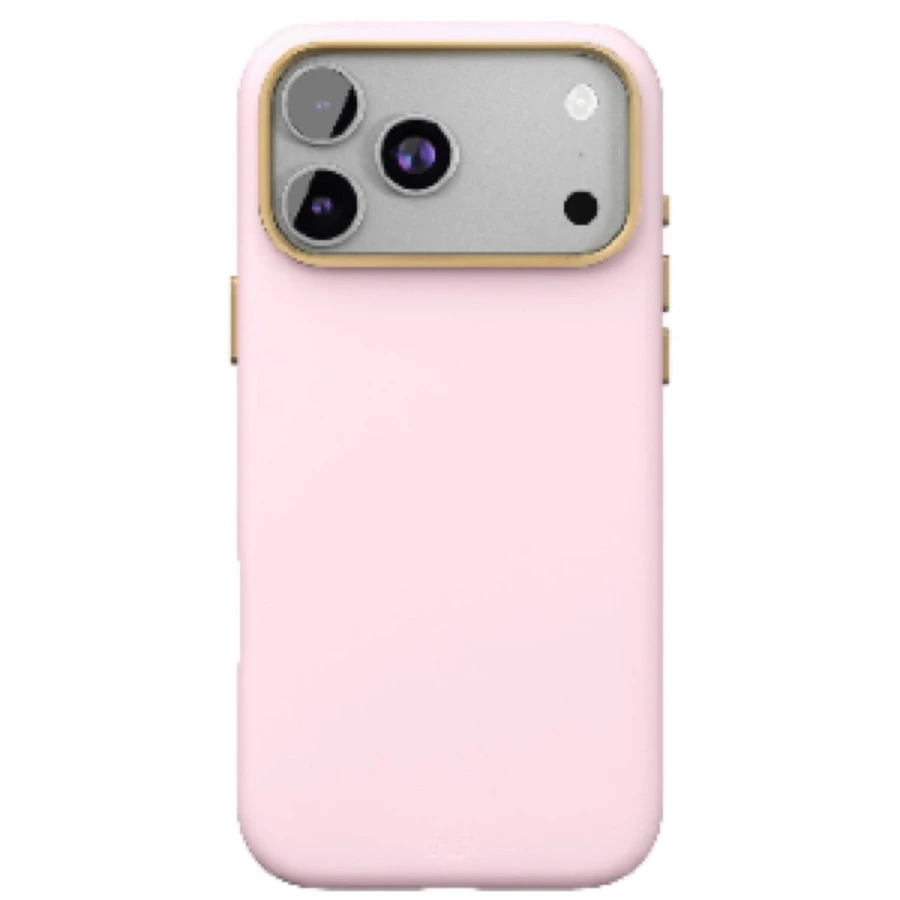 Чехол защитный VLP Aster Pro Case MagSafe для iPhone 17 Pro Max Розовый