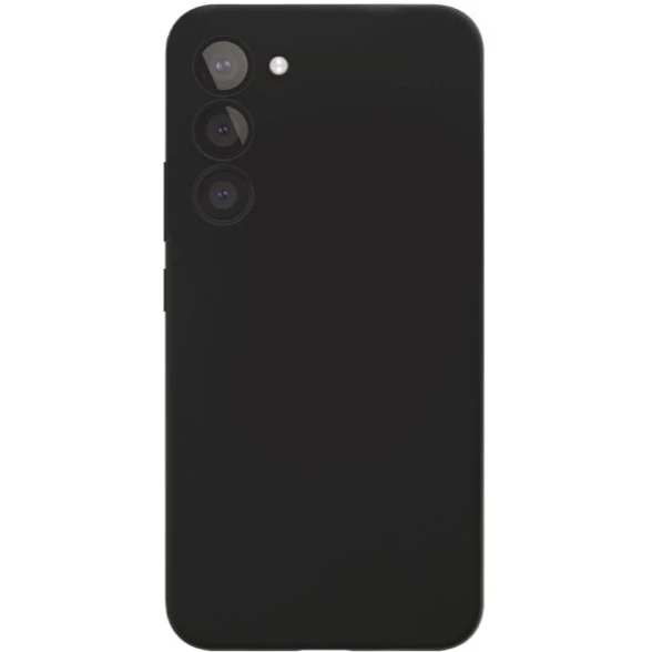 Чехол защитный VLP Silicone Case для Samsung Galaxy S23+ Черный