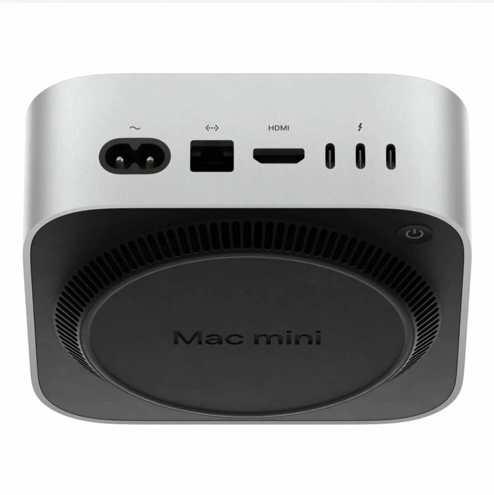 Настольный компьютер Apple Mac mini MCX44 (M4 Pro 16-Core GPU, 24/512GB) Серебристый