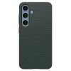 Чехол защитный Spigen Liquid Air для Samsung Galaxy S25 Зеленый (Abyss Green)