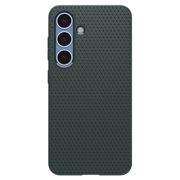 Чехол защитный Spigen Liquid Air для Samsung Galaxy S25 Зеленый (Abyss Green)