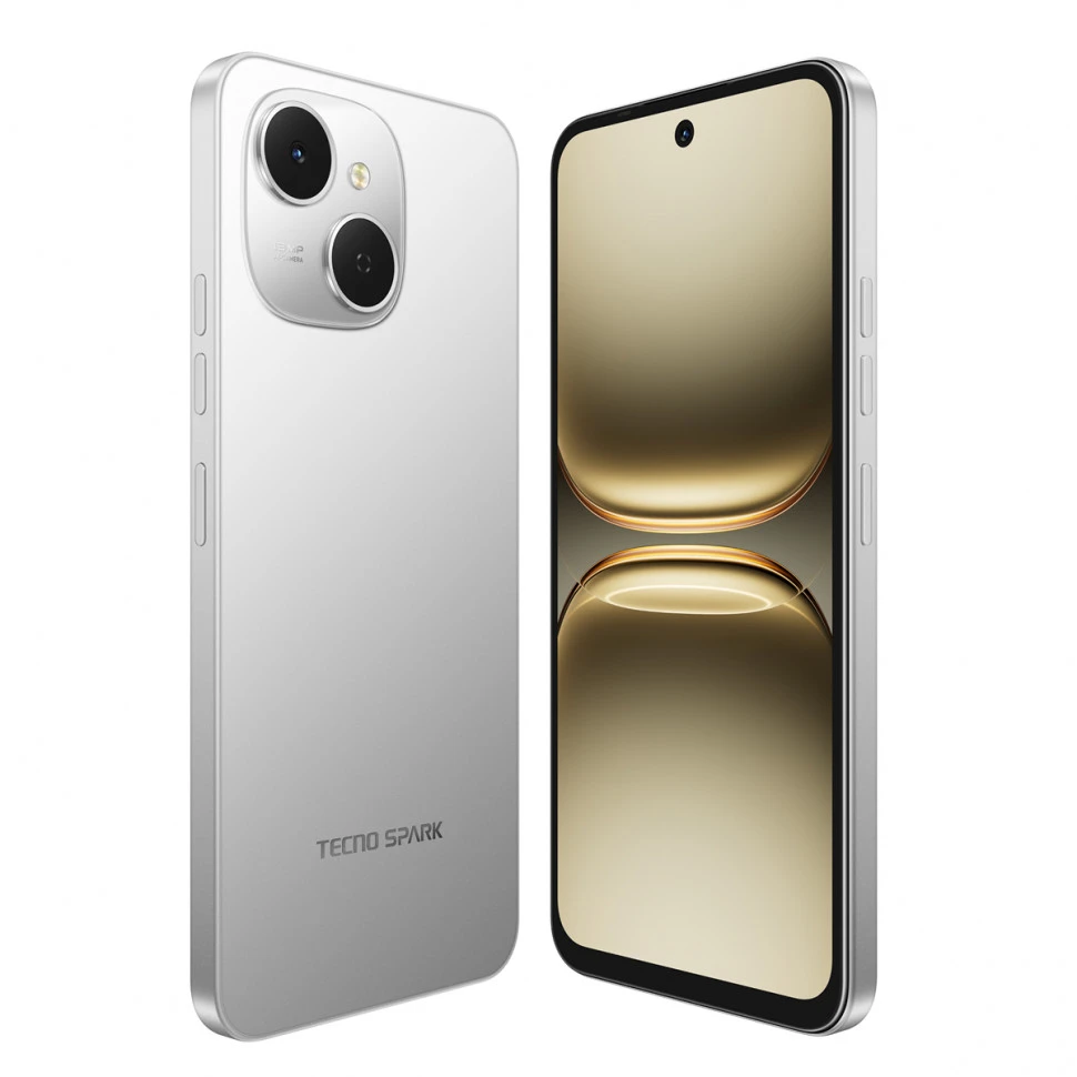 Смартфон TECNO Spark 40C 8/128GB Серый (Titanium Grey)