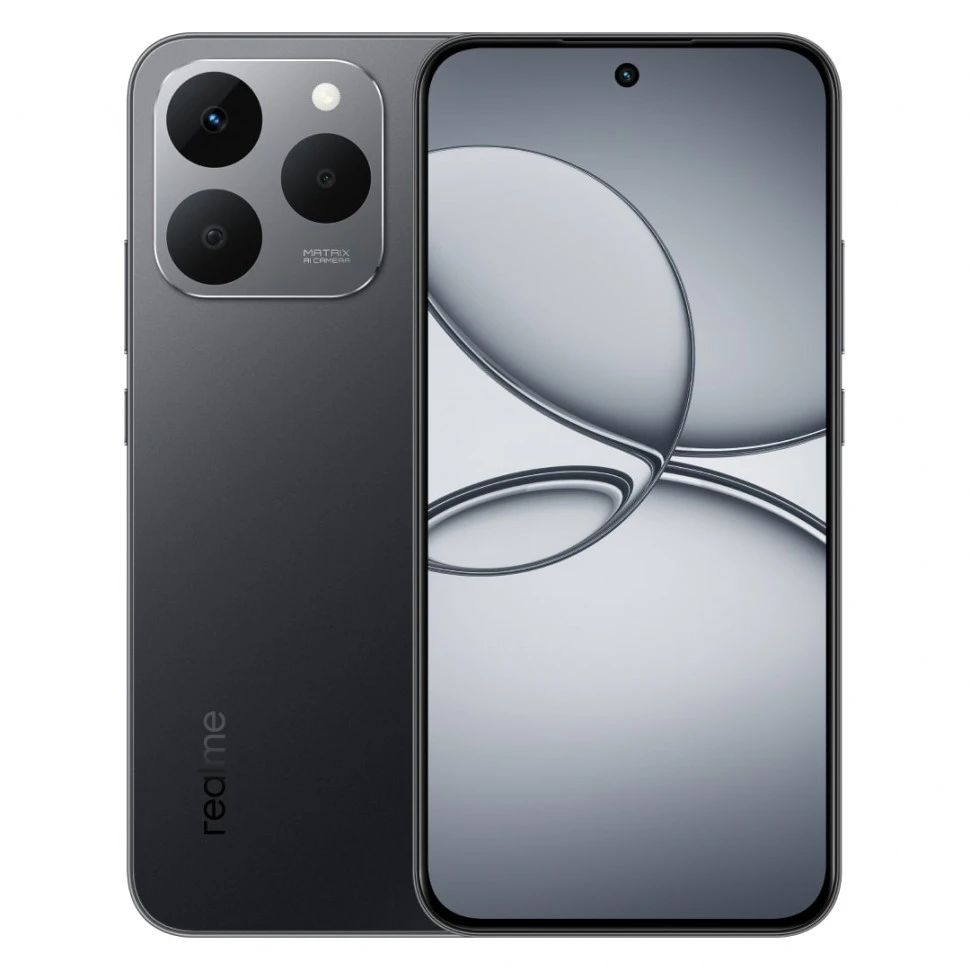 Смартфон realme 15T 8/128GB Черный (Suit Titanium)