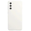 Чехол защитный VLP Liquid Silicone Case Soft Touch для Samsung Galaxy S21 FE Белый