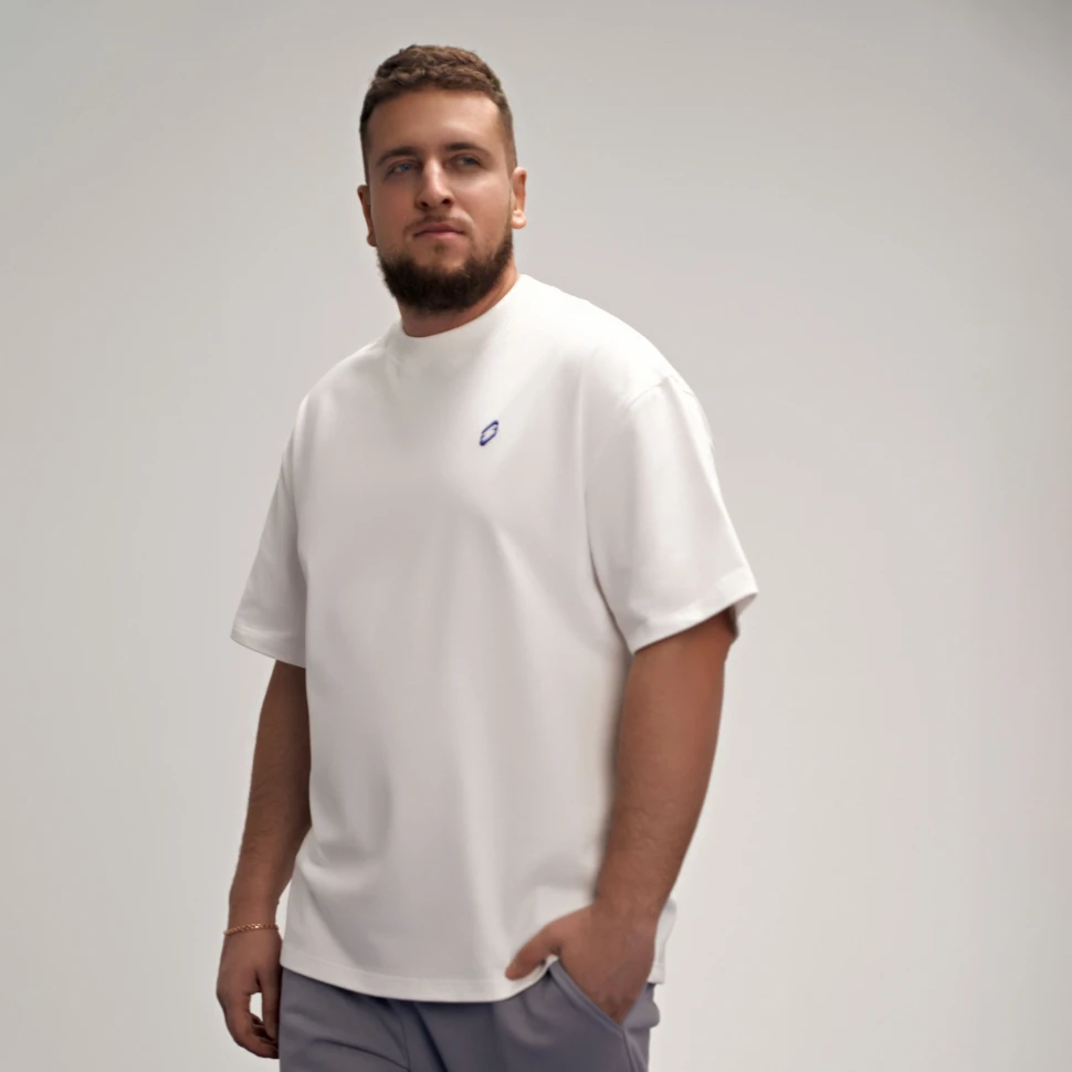 Футболка Syoma Store белая c принтом