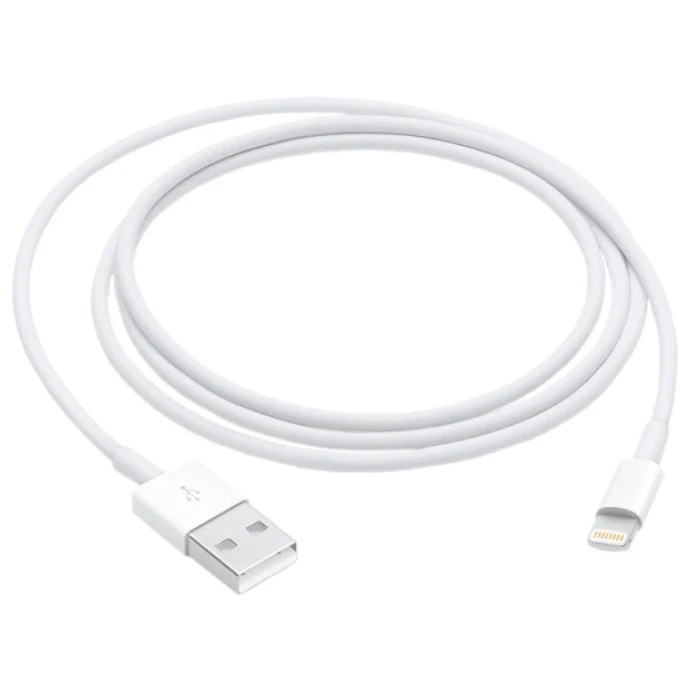 Кабель Apple USB to Lightning 1m Белый (MUQW3)