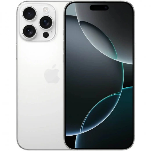 Смартфон Apple iPhone 16 Pro Max 256GB Белый титан (White Titanium) &mdash; 