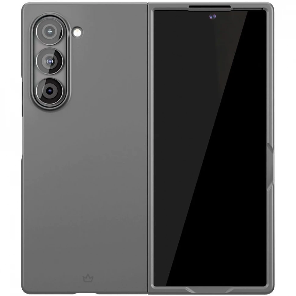Чехол защитный VLP Flex Case для Samsung Galaxy Z Fold6 Серый