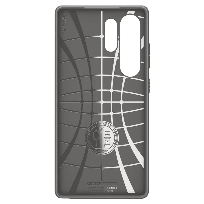Чехол защитный Spigen Liquid Air для Samsung Galaxy S25 Ultra Серый (Marble Grey)