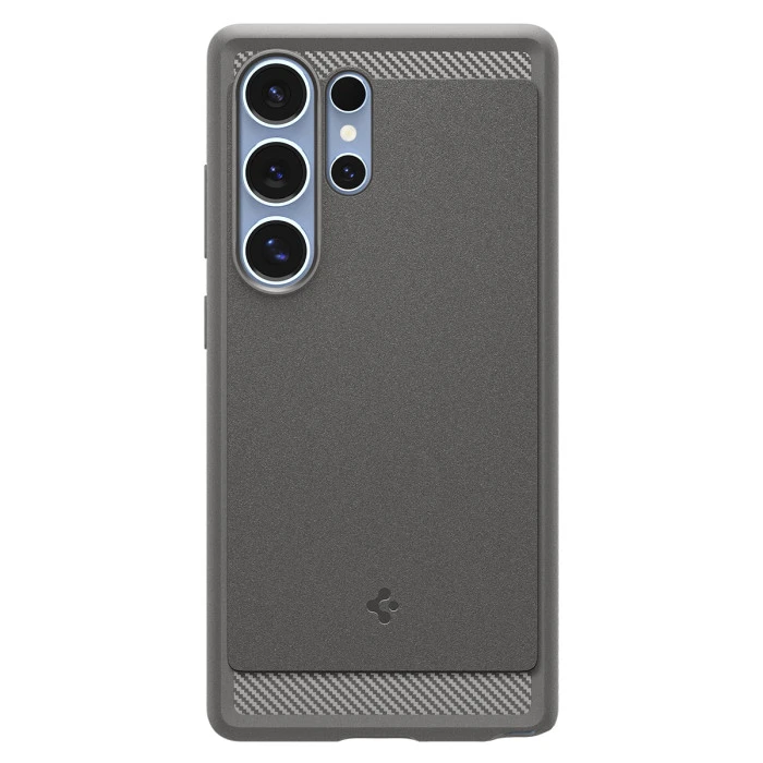 Чехол защитный Spigen Rugged Armor для Samsung Galaxy S25 Ultra Серый (Marble Grey)