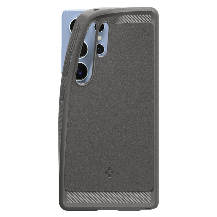 Чехол защитный Spigen Rugged Armor для Samsung Galaxy S25 Ultra Серый (Marble Grey)