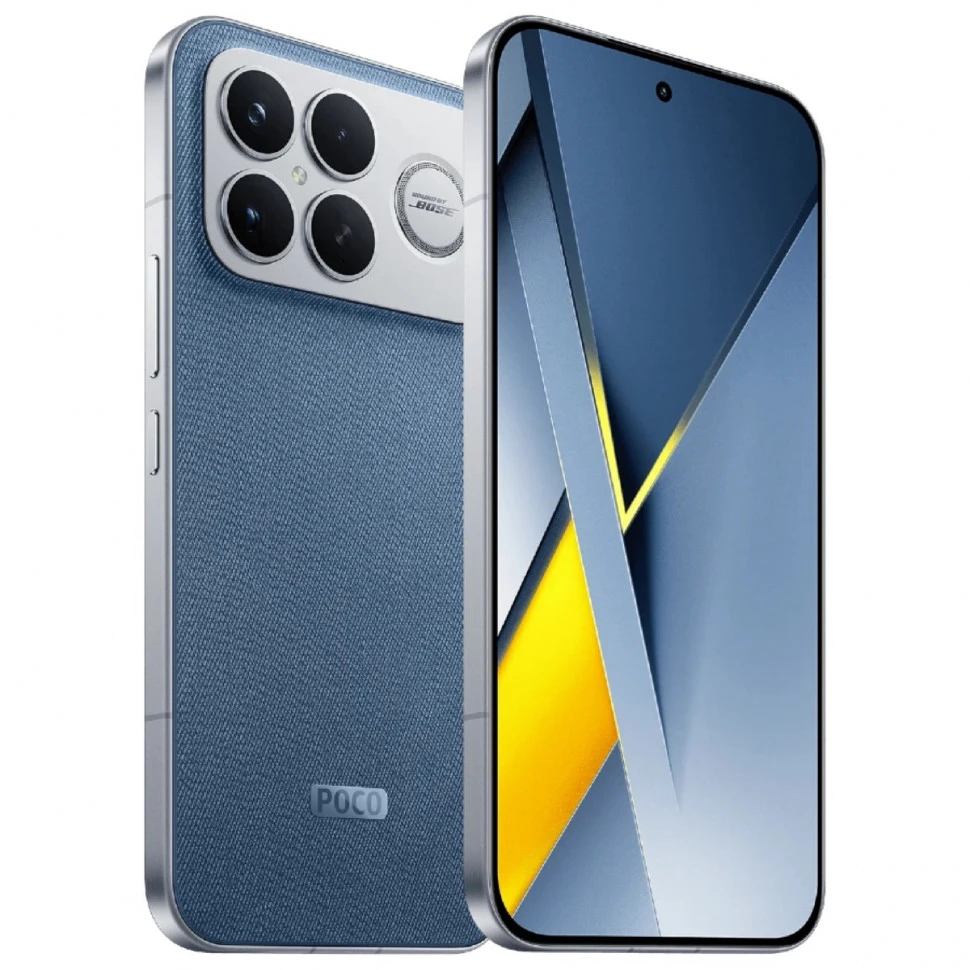 Смартфон Xiaomi POCO F8 Ultra 12/256GB Синий (Denim Blue)