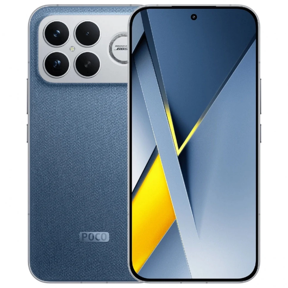 Смартфон Xiaomi POCO F8 Ultra 16/512GB Синий (Denim Blue)