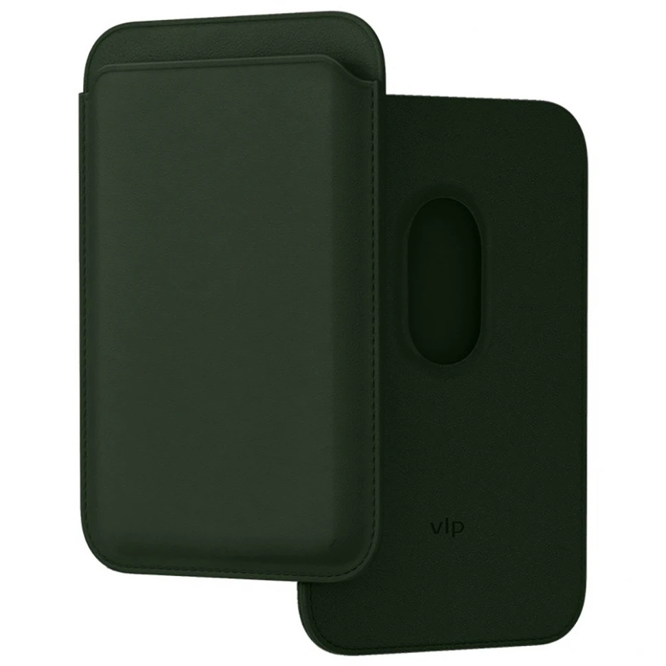 Картхолдер VLP Magnet Wallet для iPhone с MagSafe Зеленый