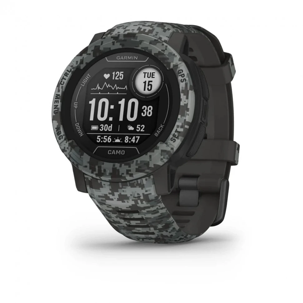 Умные часы Garmin Instinct 2 Camo Edition Graphite Camo (010-02626-03)