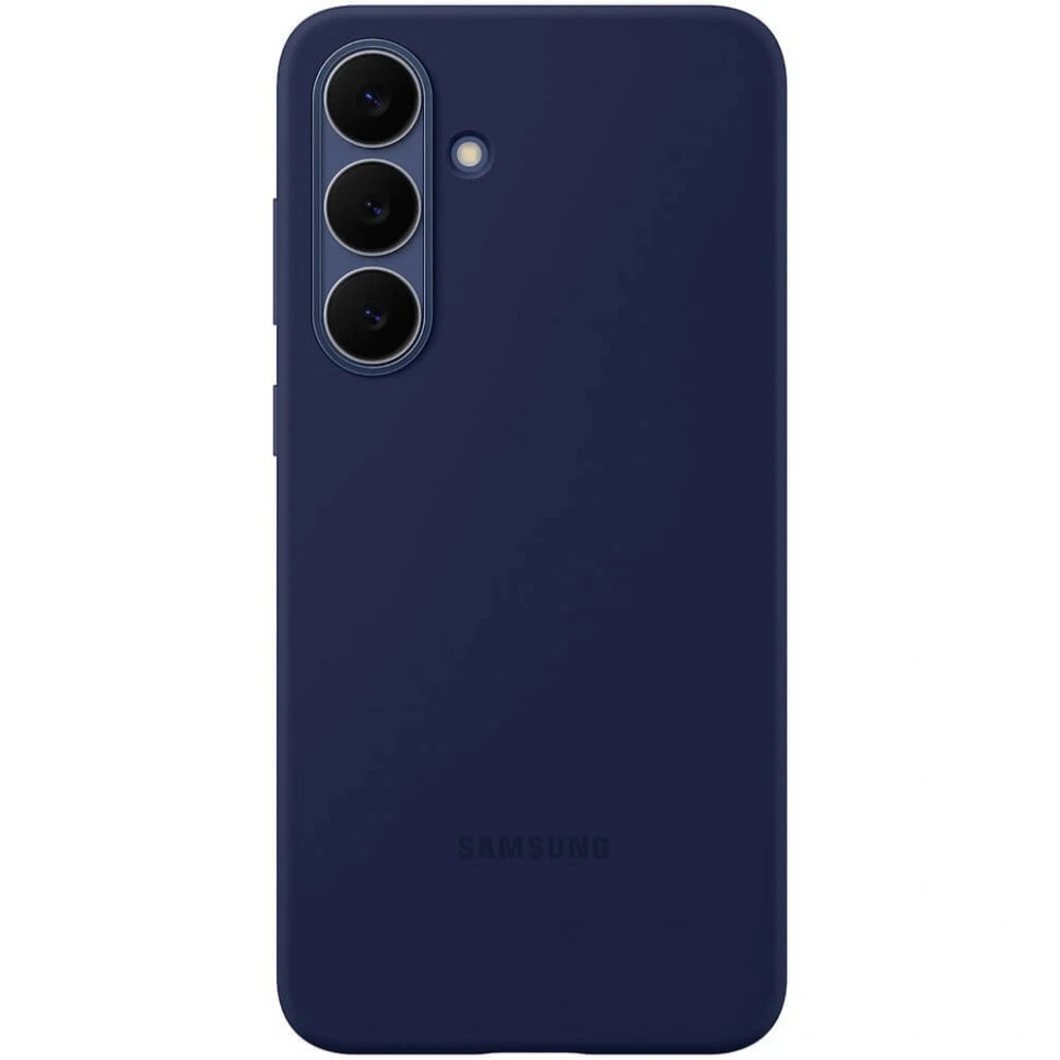 Чехол защитный Samsung Silicone Case для Samsung Galaxy S25 FE Синий