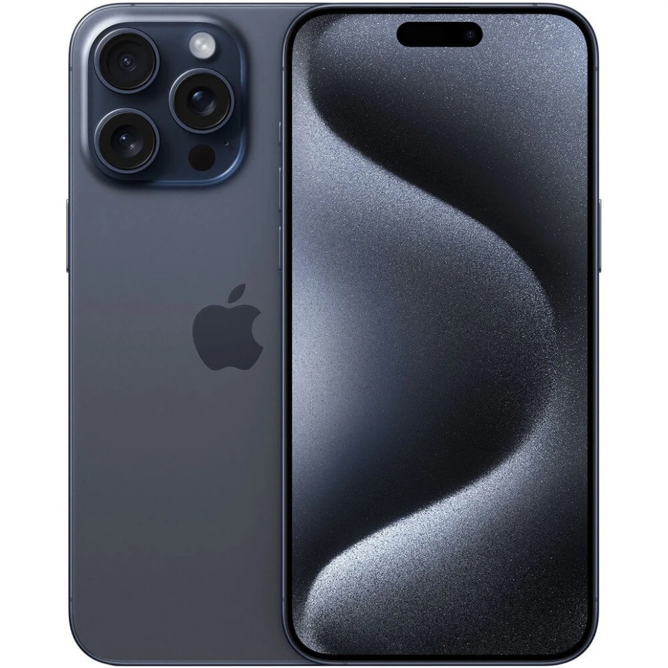 Смартфон Apple iPhone 15 Pro Max 1024GB Синий титан (Blue Titanium) DualSim