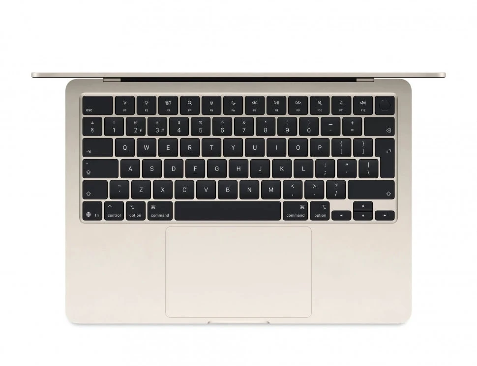 Ноутбук Apple MacBook Air 13 2025 MW103 (M4 10-Core GPU, 16/512GB) Сияющая звезда (Starlight)