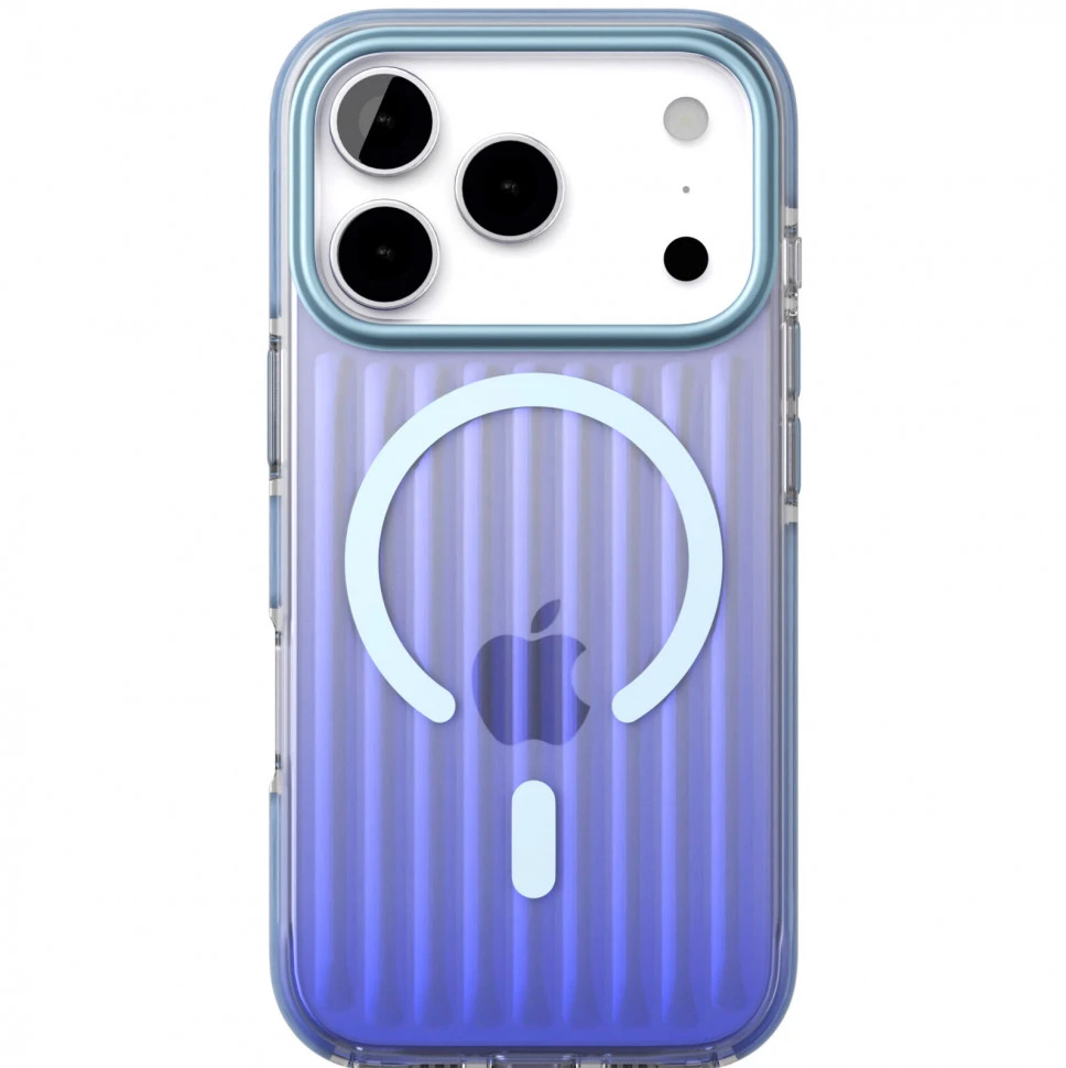 Чехол защитный VLP Pulse Case MagSafe для iPhone 17 Pro Синий