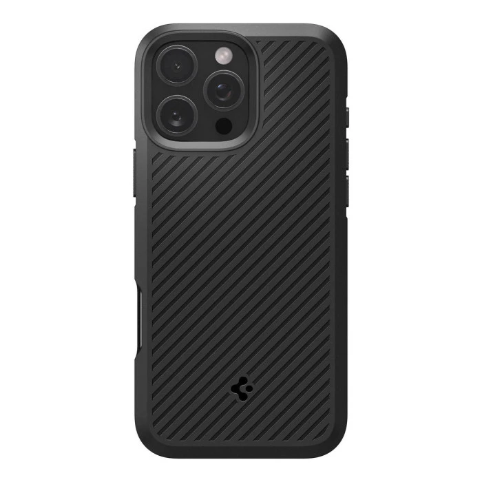  Чехол защитный Spigen Core Armor для iPhone 16 Pro Черный (Black)
