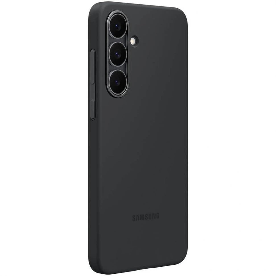 Чехол защитный Samsung Silicone Case для Samsung Galaxy S25 FE Черный