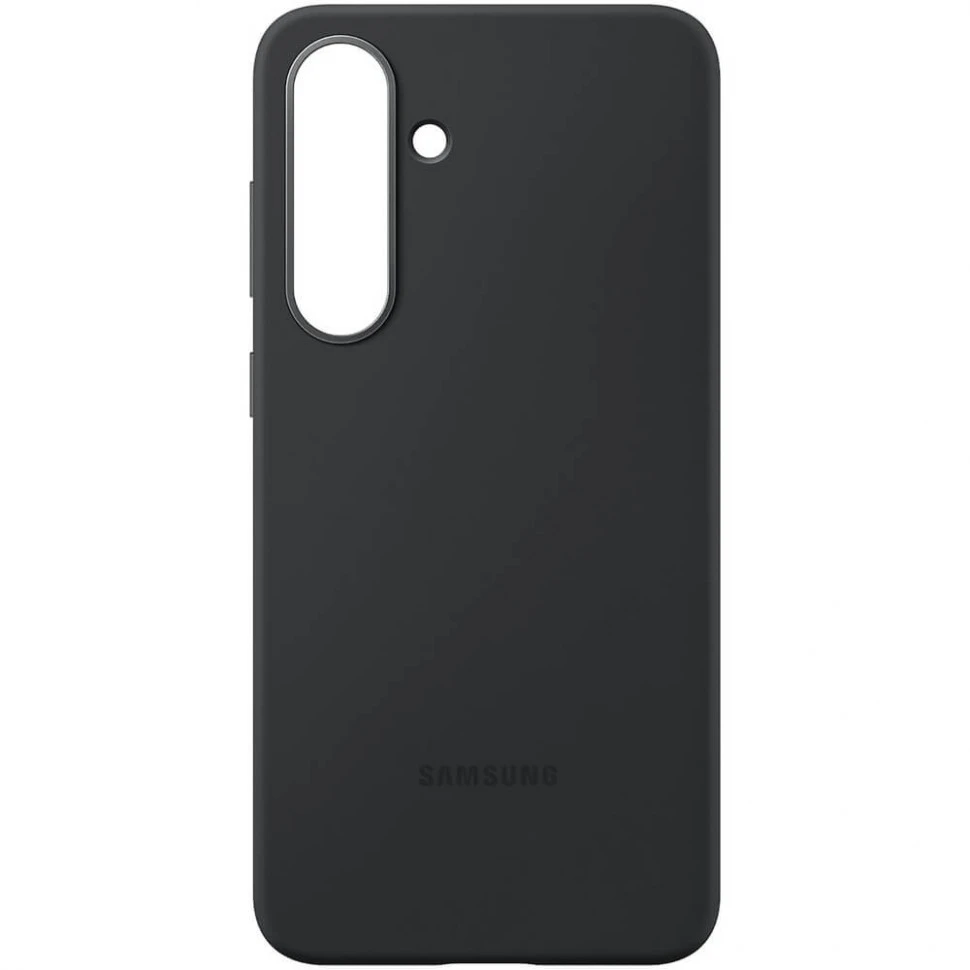 Чехол защитный Samsung Silicone Case для Samsung Galaxy S25 FE Черный