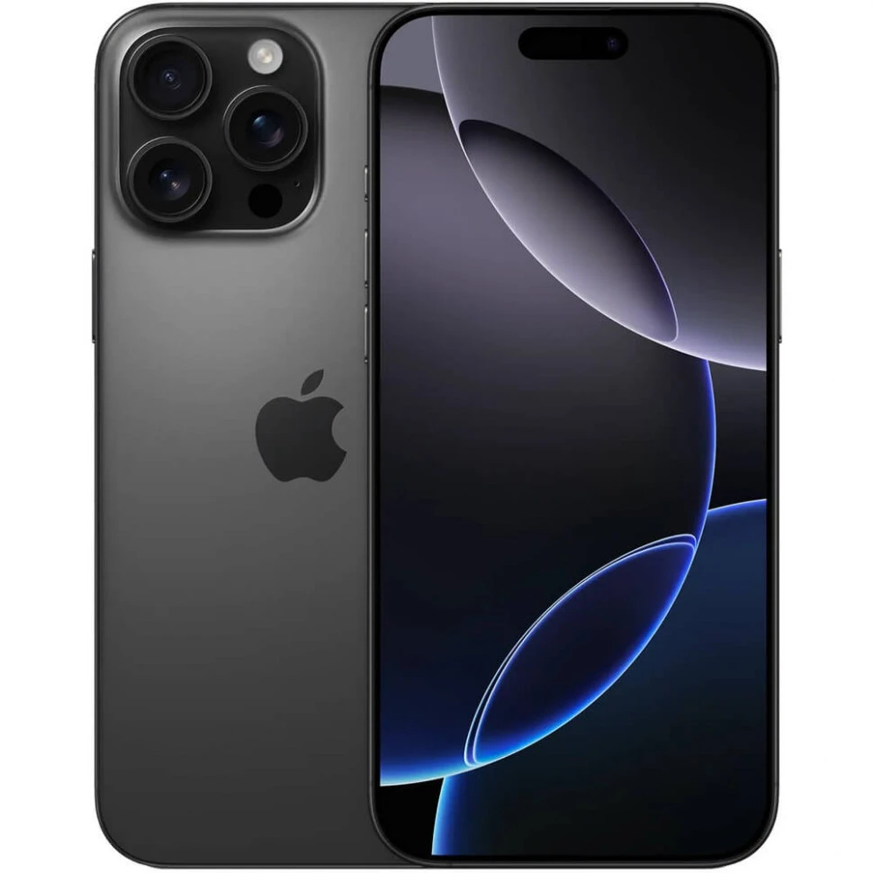 Смартфон Apple iPhone 16 Pro Max 512GB Черный титан (Black Titanium) DualSim