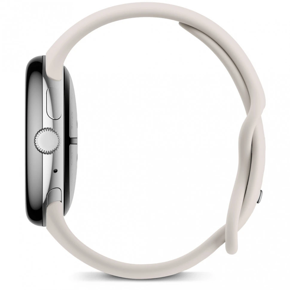Умные часы Google Pixel Watch 3 45mm Wi-Fi Серебряный (Silver/Porcelain)
