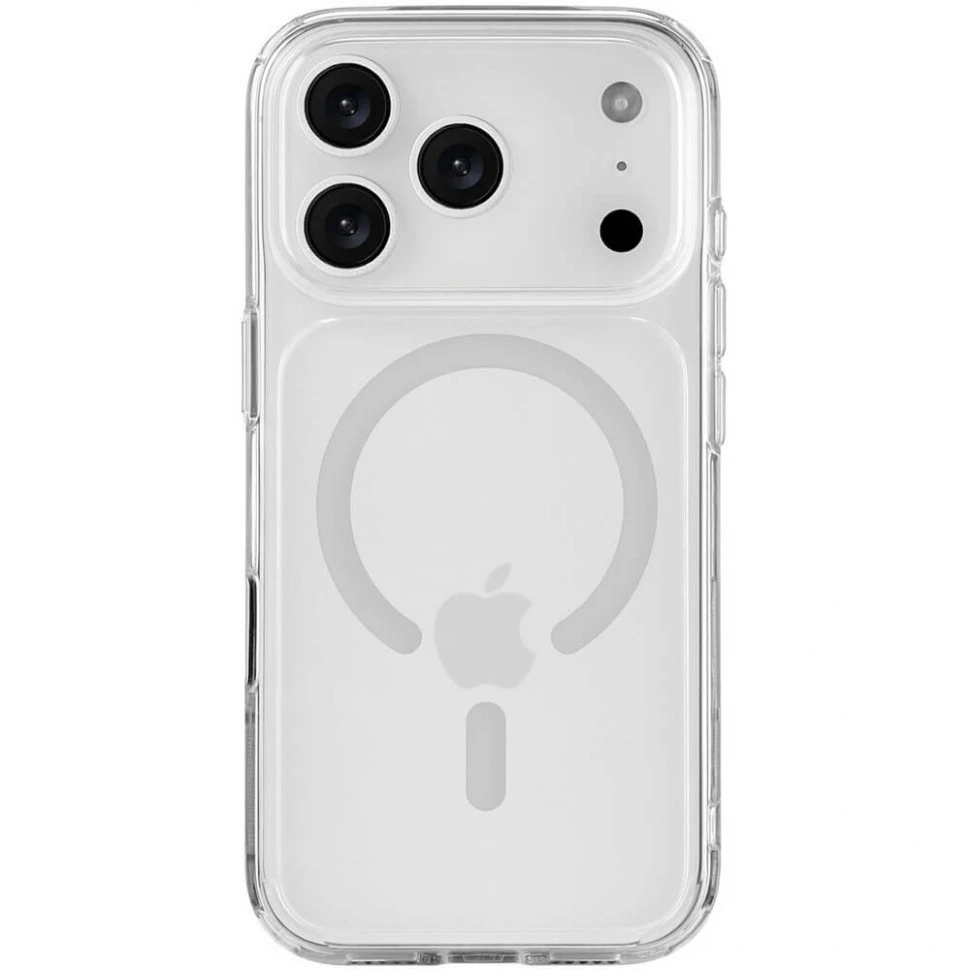 Чехол защитный uBear Real Mag Case для iPhone 17 Pro Прозрачный