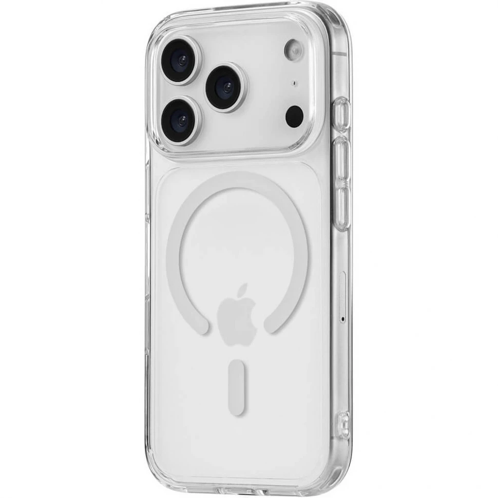 Чехол защитный uBear Real Mag Case для iPhone 17 Pro Прозрачный