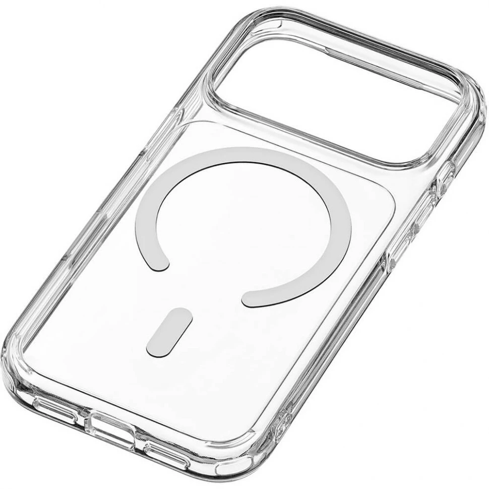 Чехол защитный uBear Real Mag Case для iPhone 17 Pro Прозрачный