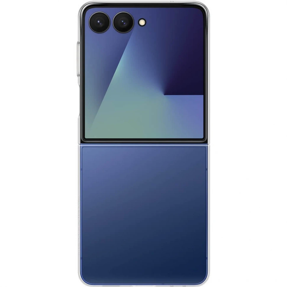 Чехол защитный Samsung Clear Case для Samsung Galaxy Z Flip 7 Прозрачный