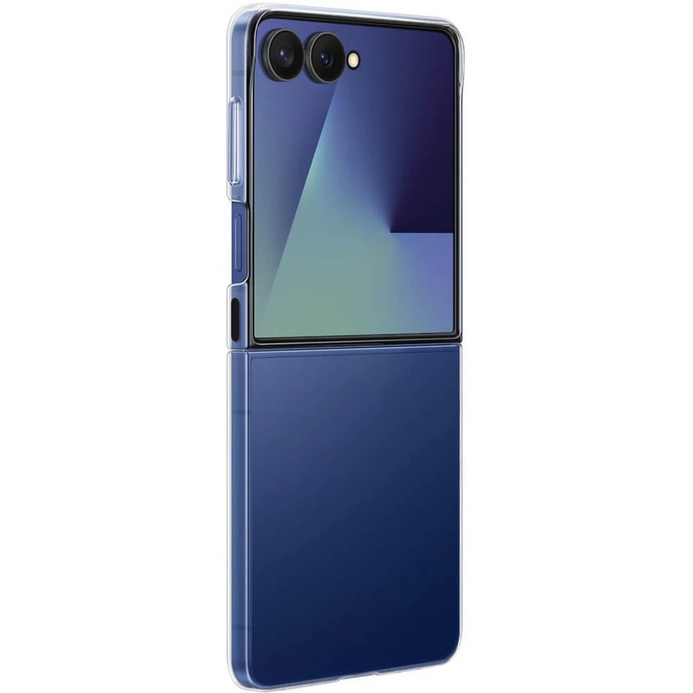 Чехол защитный Samsung Clear Case для Samsung Galaxy Z Flip 7 Прозрачный