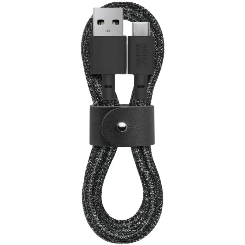 Кабель Native Union Belt Cable USB-A to USB-C 1.2m Космос