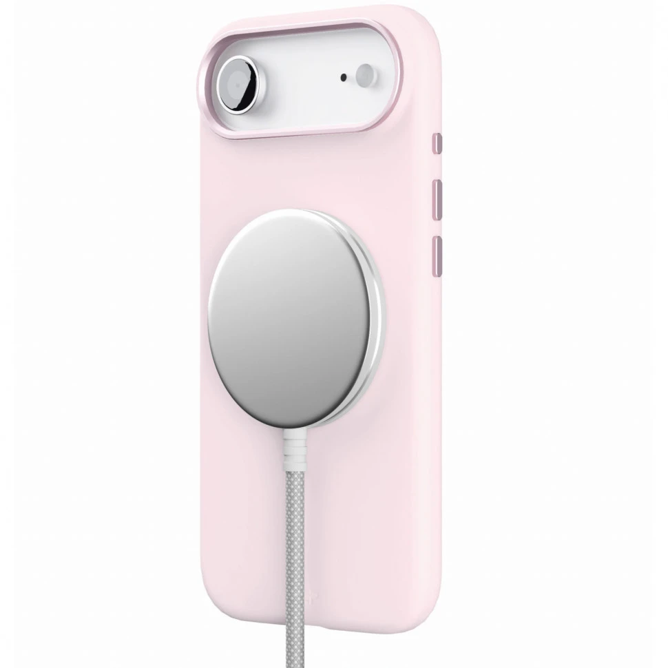 Чехол защитный VLP Aster Pro Case MagSafe для iPhone Air Розовый