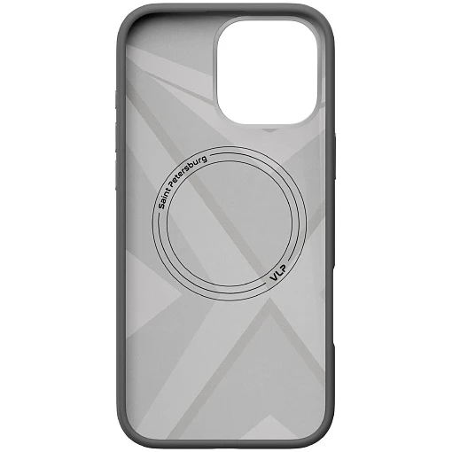 Чехол защитный VLP Aster Pro Case MagSafe для iPhone 16 Pro Max Серый