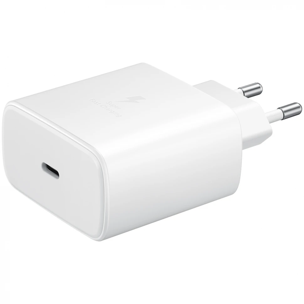 Сетевое зарядное устройство Samsung Super Fast Charging 45W Белый