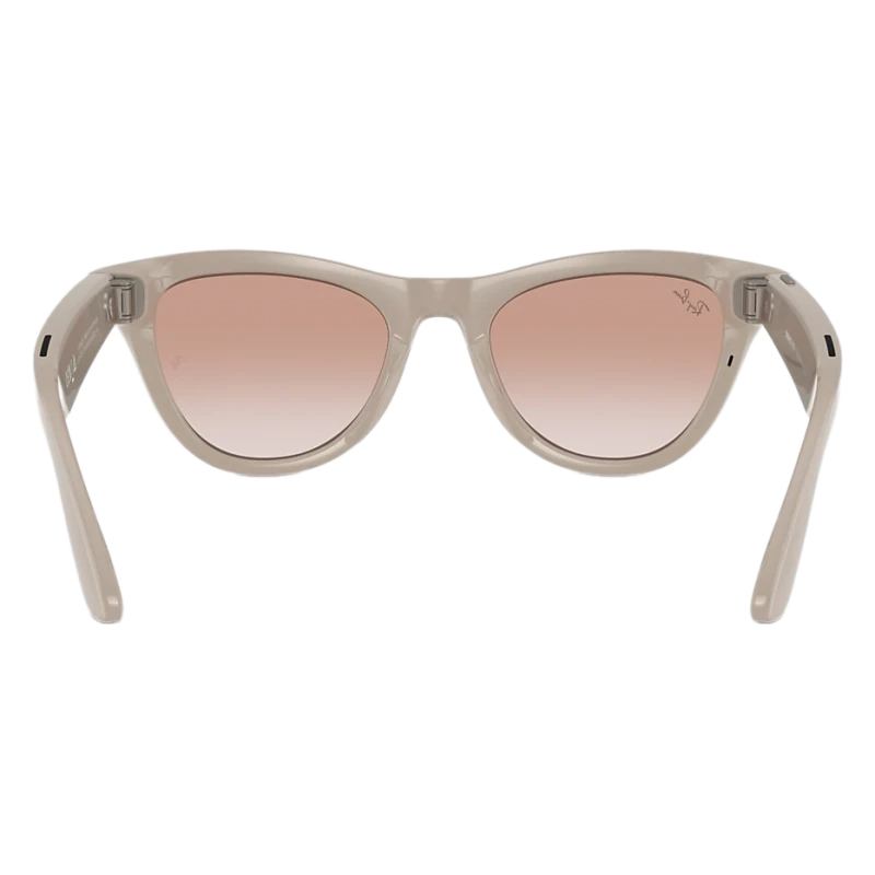 Умные очки Ray-Ban Skyler Shiny Chalky Gray/Cinnamon Pink (RW4010)