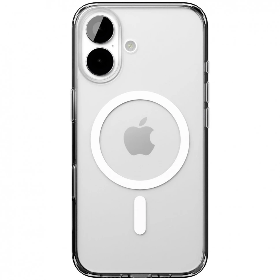 Чехол защитный VLP Diamond Case MagSafe для iPhone 17 Прозрачный