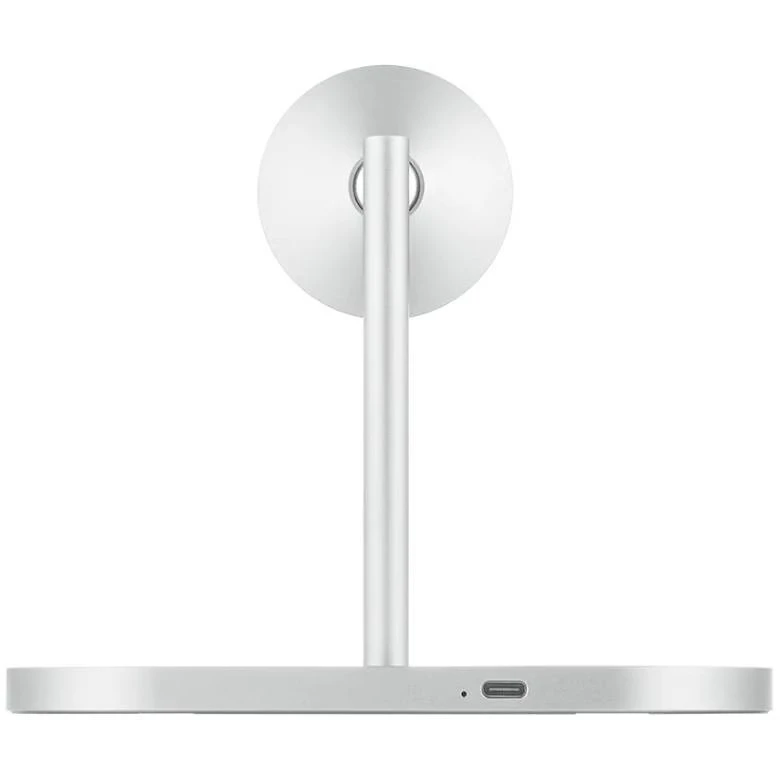 Беспроводное зарядное устройство uBear Stage Ultra 3 в 1 MagSafe Серебро