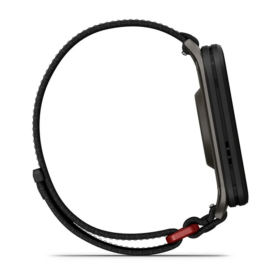 Умные часы Garmin Venu X1 Black with Slate Titanium Caseback and Black ComfortFit Nylon Band (010-02980-00)
