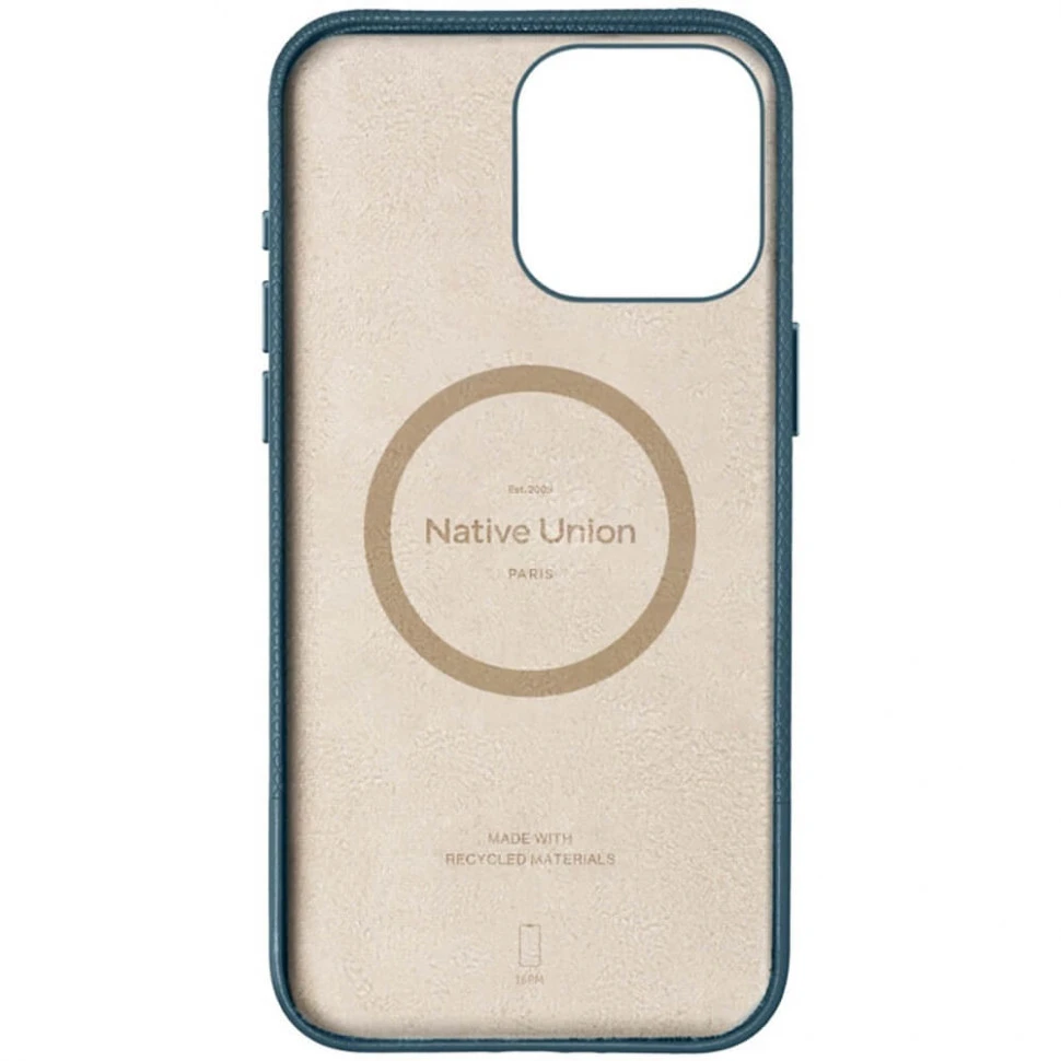 Чехол защитный Native Union (RE)Classic Case для iPhone 16 Pro Max Синий