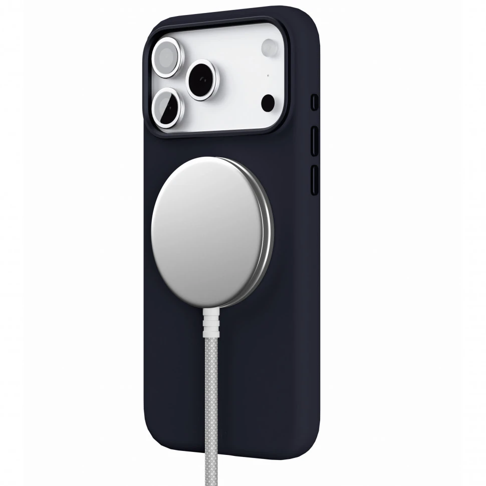 Чехол защитный VLP Aster Pro Case MagSafe для iPhone 17 Pro Max Темно-синий